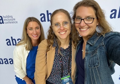 Andrea Wagner Watts (center) at the ABAA conference.
